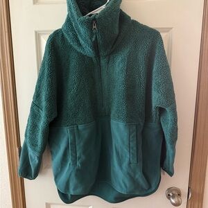 The North Face Teal Teddy Jacket